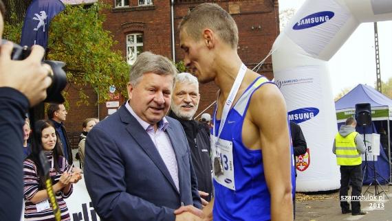 Kabat Damian zwycięzcą III Samsung półmaraton w Szamotułach